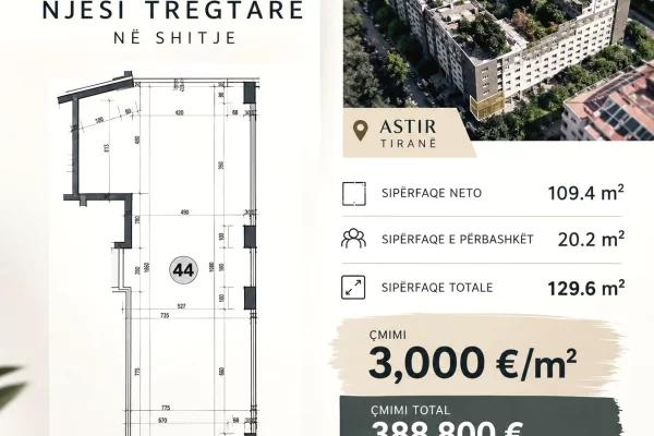 Shitet njesi biznesi ne Astir ! 3k metri !12