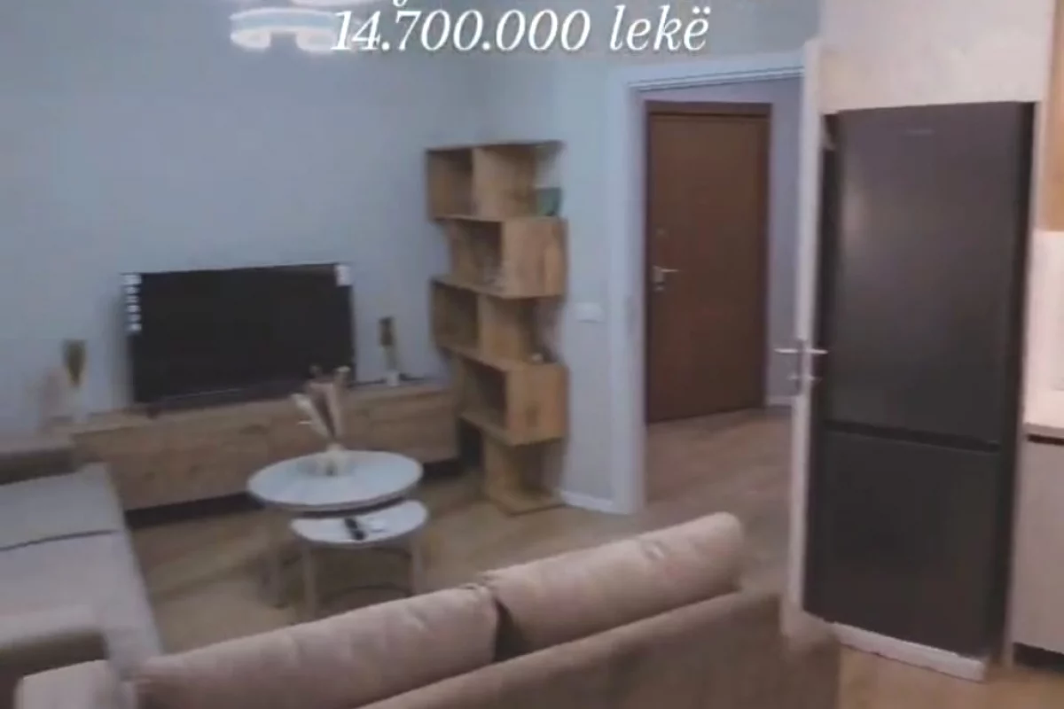 Shtepi ne shitje Apartament ne Tirane, 1+1, Mobilimi E mobiluar, Pagesa 147,000  Euro.