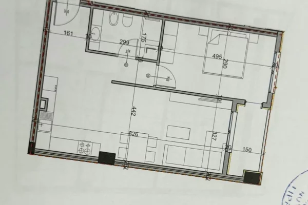 Shtepi ne shitje 1+1 ne Tirane - 112,000 Euro