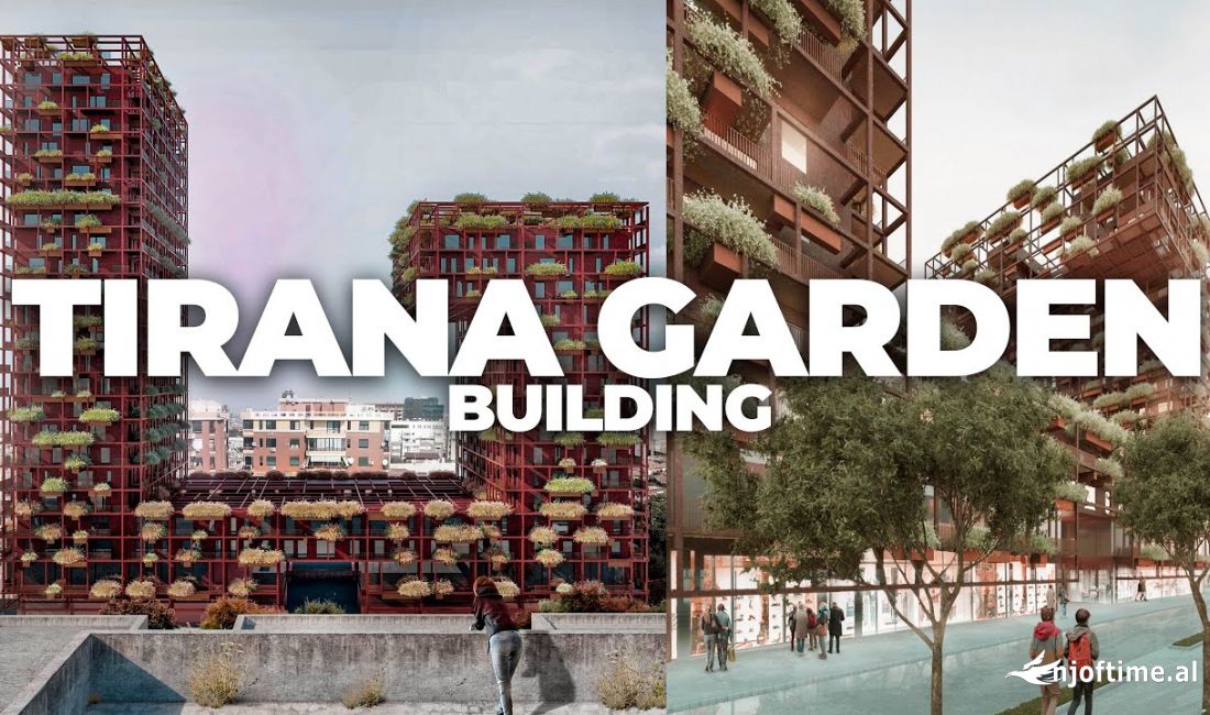 Shitet, Ambient Komercial, Tirana Garden Building, Rruga e Kavajes