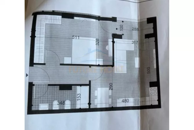 Shtepi ne shitje 1+1 ne Tirane - 54,600 Euro