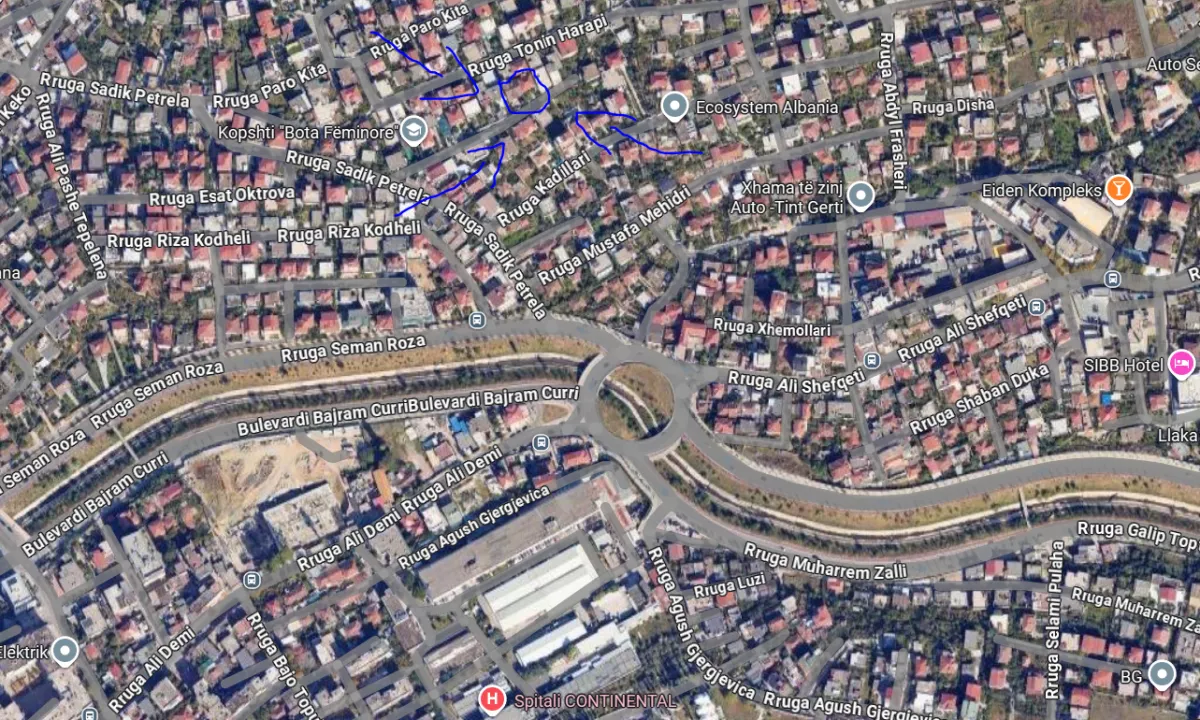Shtepi me qera Apartament ne Tirane, 2+1, Mobilimi E mobiluar, Pagesa 600  Euro.