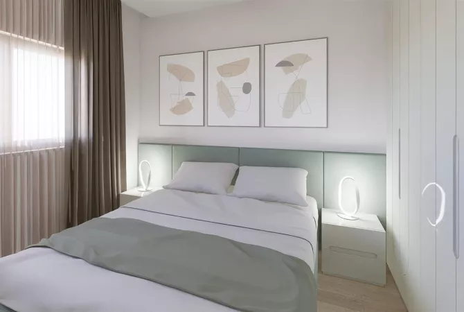Shtepi me qera Apartament ne Tirane, 1+1, Mobilimi E mobiluar, Pagesa 950  Euro.