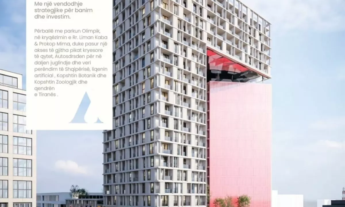 Appartamento in vendita a Tirana 2+1, Vuoto