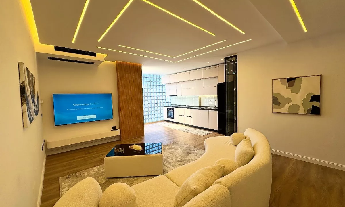 Shtepi ne shitje Apartament ne Tirane, 2+1, Mobilimi E mobiluar, Pagesa 325,000  Euro.