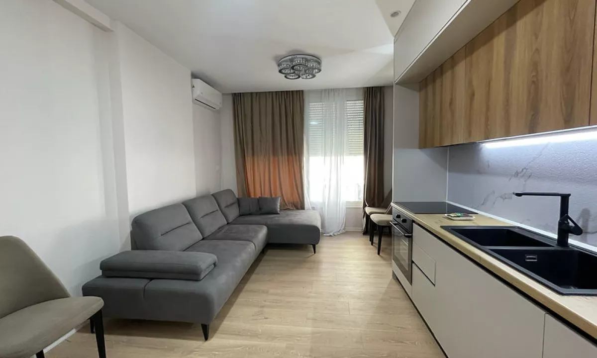 Shtepi ne shitje Apartament ne Tirane, 1+1, Mobilimi E mobiluar, Pagesa 118,000  Euro.