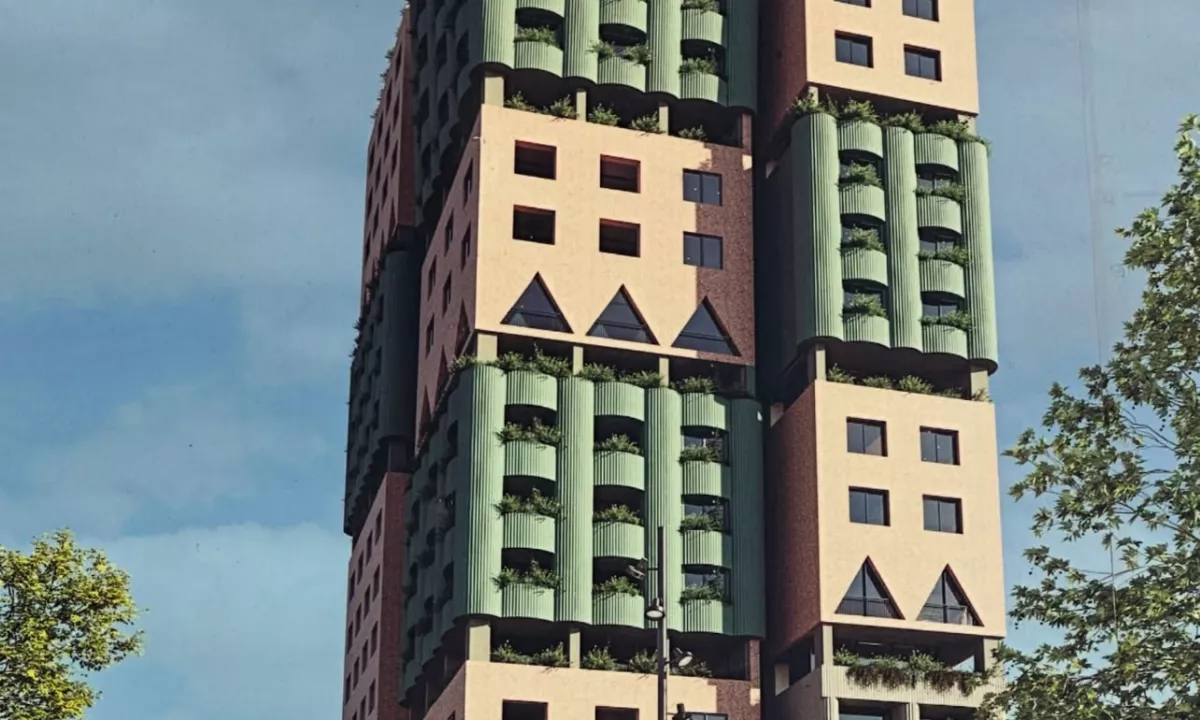 Shtepi ne shitje Apartament ne Tirane, 1+1, Mobilimi Bosh, pa mobiluar, Pagesa 188,600  Euro.