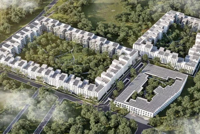 Apartament 2+1 per shitje tek By Long Hill Residence. 