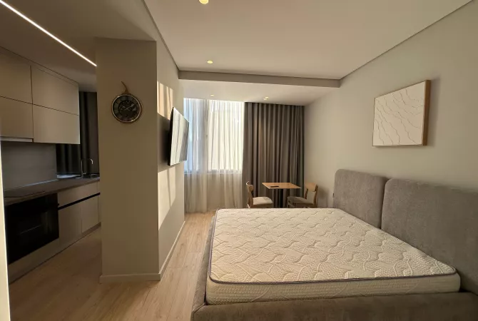Shtepi ne shitje Apartament ne Tirane, 1+1, Mobilimi E mobiluar, Pagesa 365,000  Euro.