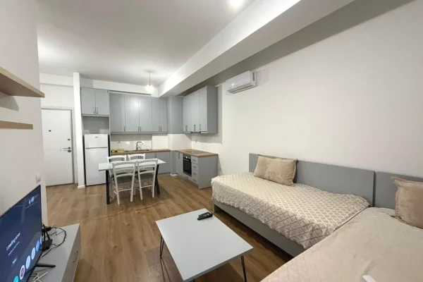 Shtepi me qera Apartament ne Tirane, 1+1, Mobilimi E mobiluar, Pagesa 450  Euro.