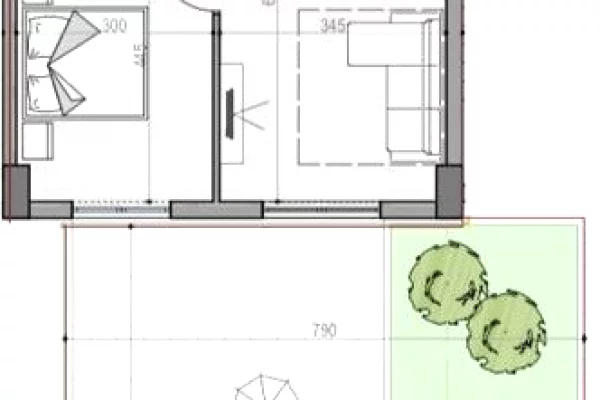 Appartamento in vendita a Tirana 1+1, Vuoto