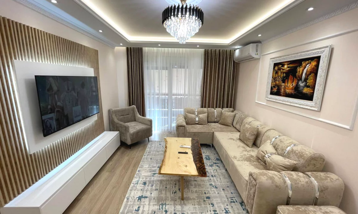 Shtepi me qera Apartament ne Tirane, 2+1, Mobilimi E mobiluar, Pagesa 110,000  Leke.