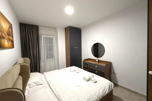 Shtepi me qera Apartament ne Tirane, 1+1, Mobilimi E mobiluar, Pagesa 500  Euro.