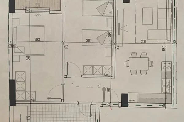 Shtepi ne shitje Apartament ne Tirane, 2+1, Mobilimi Bosh, pa mobiluar, Pagesa 114,000  Euro.