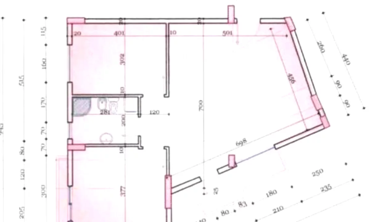 Apartment for sale in Tirana 2+1, Emty