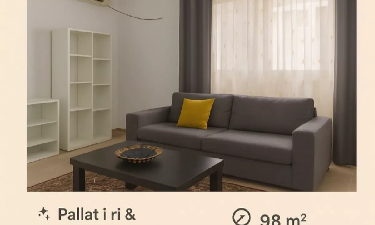 Shtepi me qera Apartament ne Tirane, 2+1, Mobilimi E mobiluar, Pagesa 450  Euro.