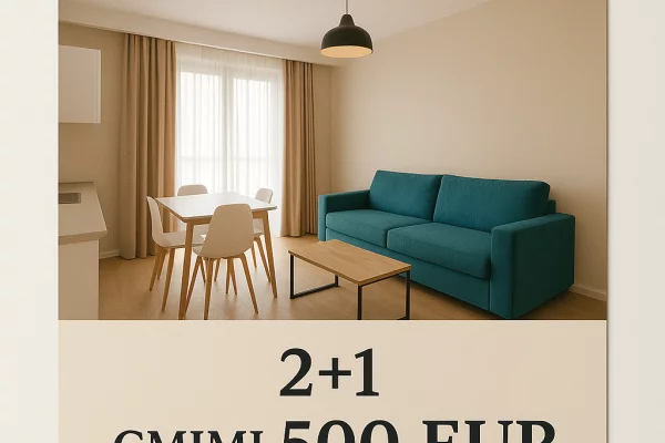 Shtepi me qera 2+1 ne Tirane - 500 Euro
