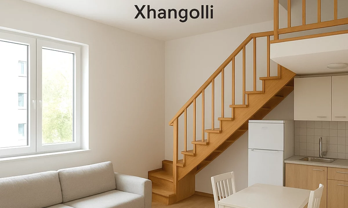 Shtepi me qera Duplex(shtepi me 2 kate) ne Tirane, 2+1, Mobilimi E mobiluar, Pagesa 450  Euro.