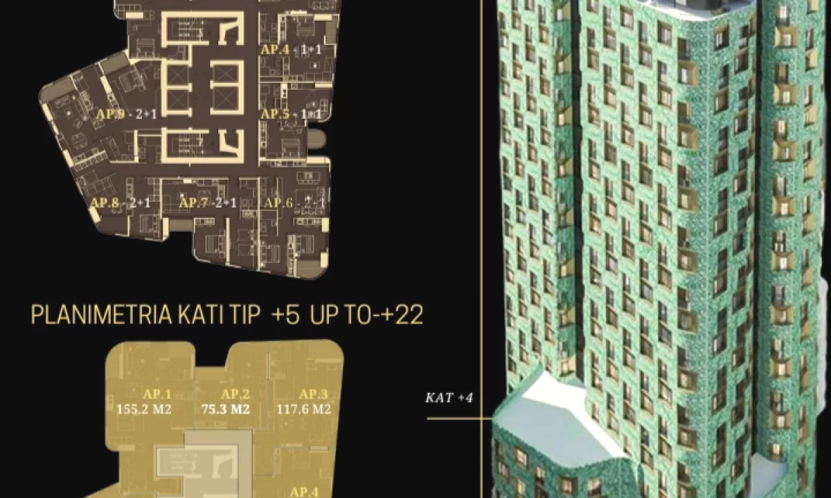 Shtepi ne shitje Apartament ne Tirane, 1+1, Mobilimi Bosh, pa mobiluar, Pagesa 210,000  Euro.