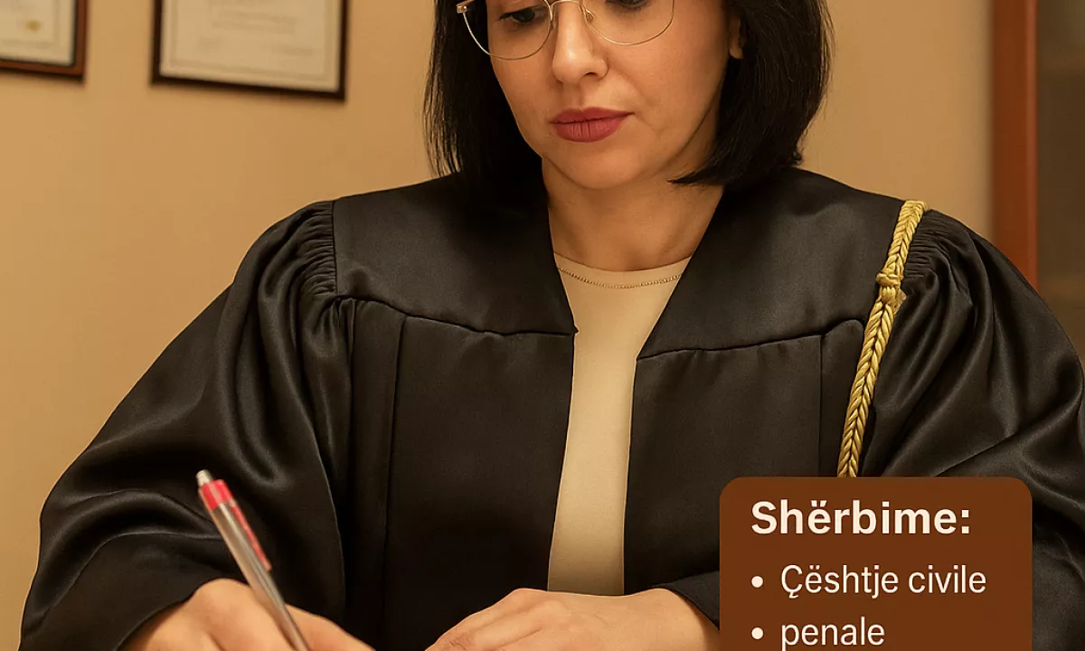 ⚖️ Studio Ligjore Beshi – Avokate Ergreta Beshi Jemi prane jush per te mbrojtur te drejtat tuaja!