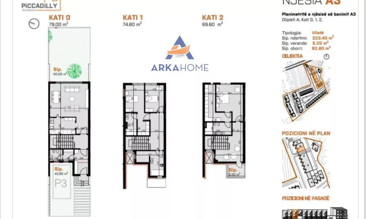 Shtepi ne shitje Duplex(shtepi me 2 kate) ne Tirane, 3+1, Mobilimi Bosh, pa mobiluar, Pagesa 560,960  Euro.