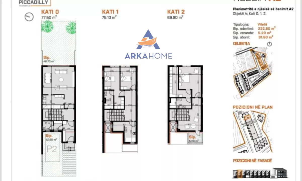 Shtepi ne shitje Duplex(shtepi me 2 kate) ne Tirane, 3+1, Mobilimi Bosh, pa mobiluar, Pagesa 558,540  Euro.