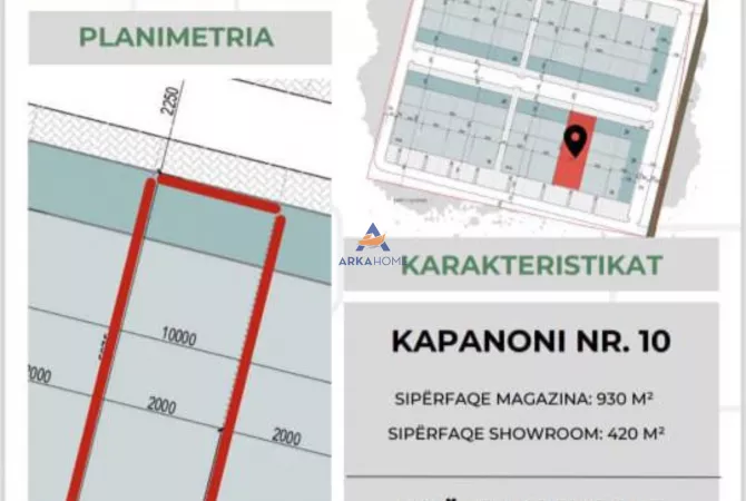 Business Property in Sale 4+1 in Tirana - 1,620,000 Euro