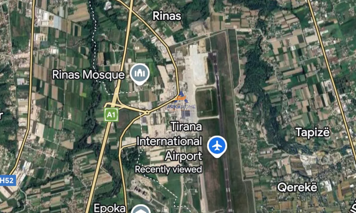 JEPET ME QERA 3000M2 TRUALL+LAVAZH " PRANE AIRPORTIT NE RINAS" 3000 EURO.