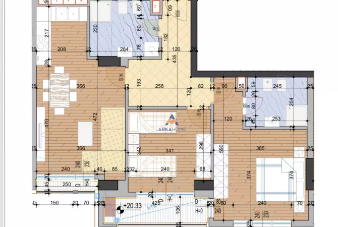 Casa in vendita 2+1 a Tirana - 178,000 Euro