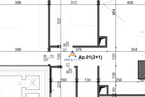 Shtepi ne shitje 2+1 ne Tirane - 445,680 Euro