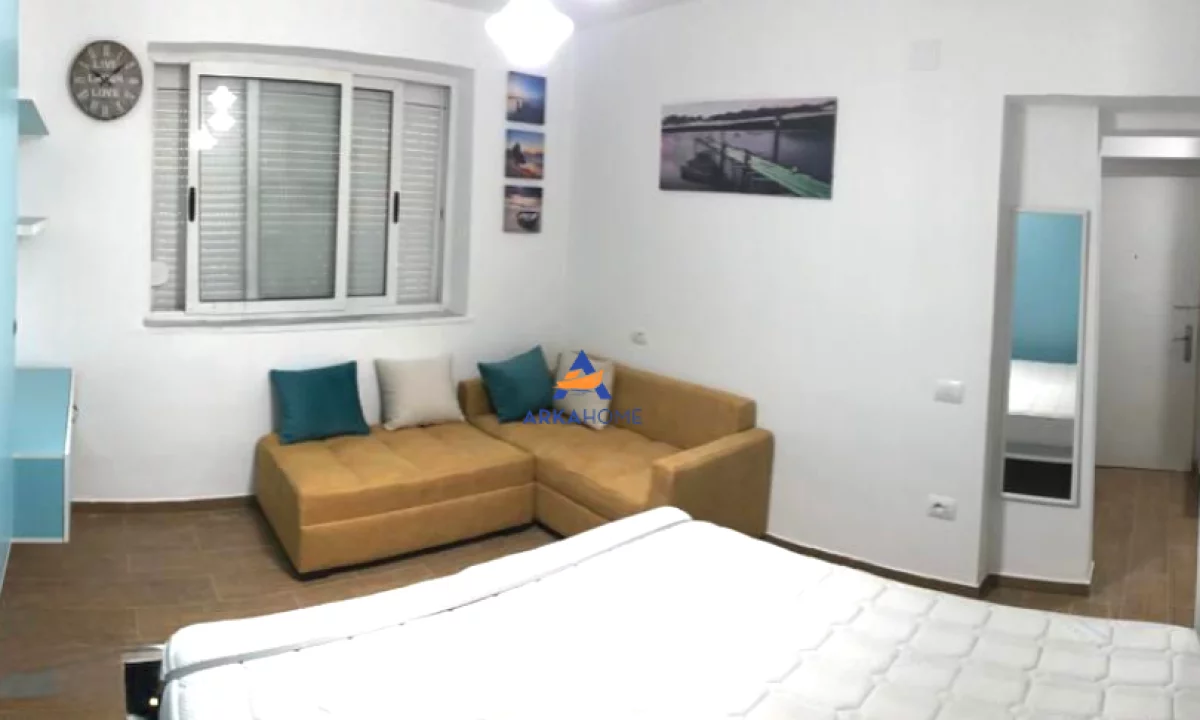 Shtepi ne shitje Apartament ne Tirane, 1+1, Mobilimi E mobiluar, Pagesa 55,000  Euro.