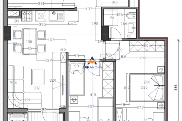 Shtepi ne shitje 2+1 ne Tirane - 237,500 Euro