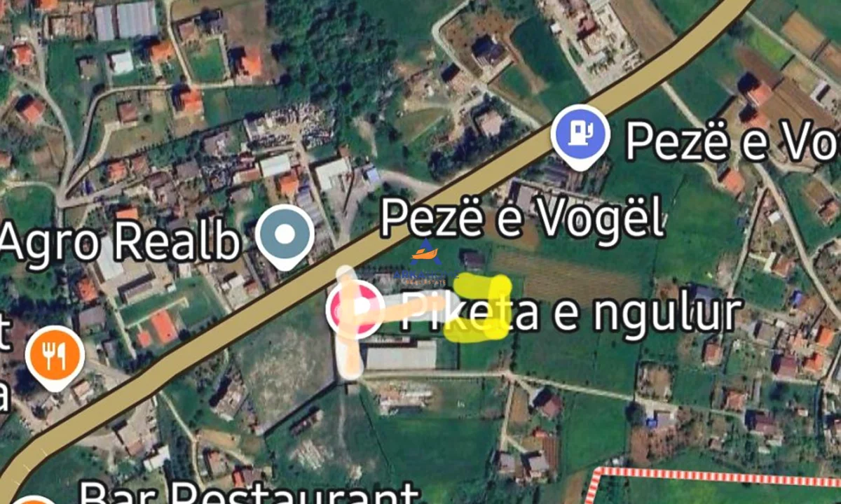 SHITET TOKE 2500M2 PER NDERTIM "PEZE E VOGEL" 162.500 EURO