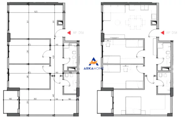 Shtepi ne shitje 3+1 ne Tirane - 175,450 Euro