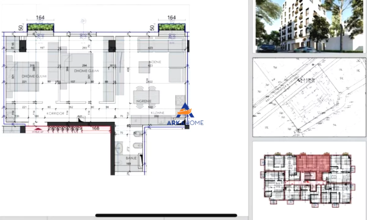Appartamento in vendita a Tirana 2+1, Vuoto