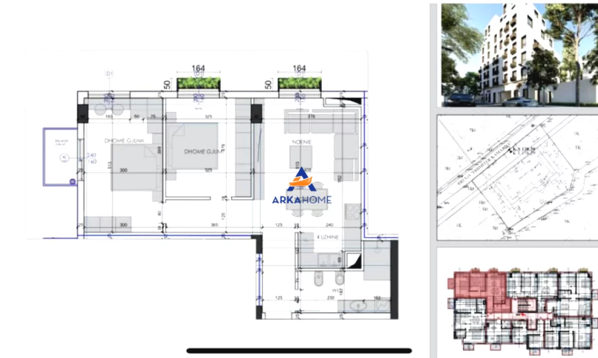Appartamento in vendita a Tirana 2+1, Vuoto