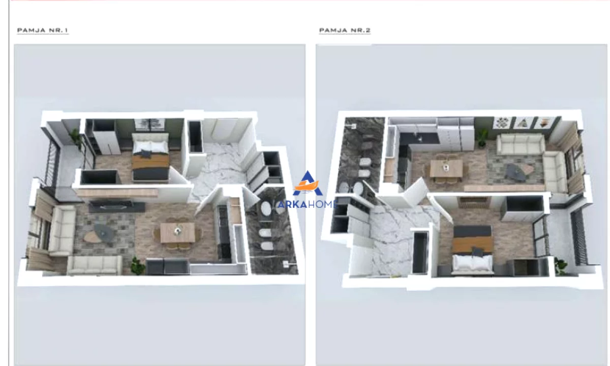 Appartamento in vendita a Tirana 1+1, Vuoto