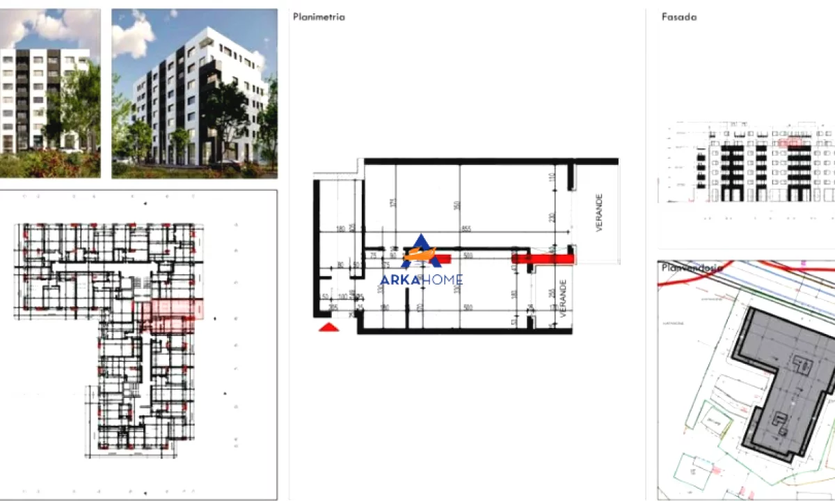 Appartamento in vendita a Tirana 1+1, Vuoto