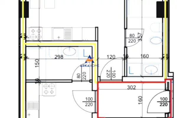 Casa in vendita 1+1 a Tirana - 190,240 Euro