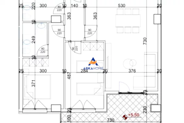 Casa in vendita 2+1 a Tirana - 187,040 Euro