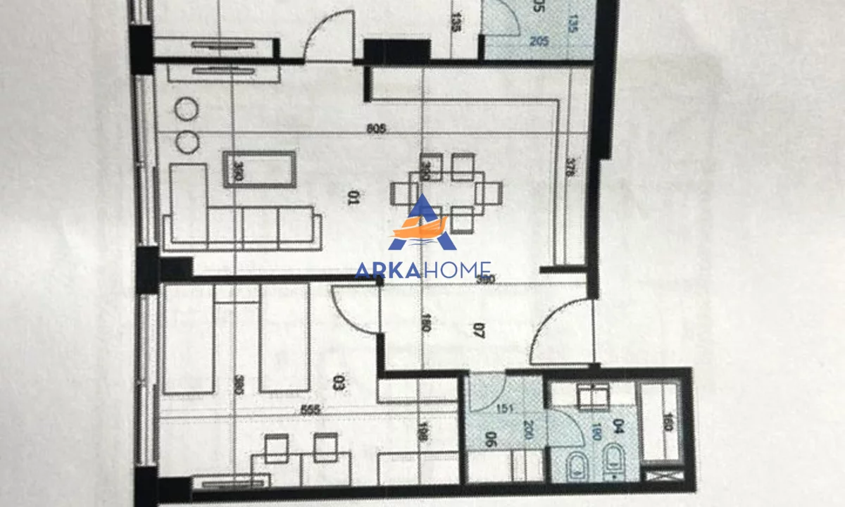 Appartamento in vendita a Tirana 2+1, Vuoto