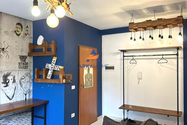 Shtepi me qera Apartament ne Tirane, 1+1, Mobilimi E mobiluar, Pagesa 600  Euro.