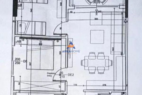 SHITET APARTAMENT 2+1 LIBURNA RESIDENCE,GOLEM 119.700 EURO