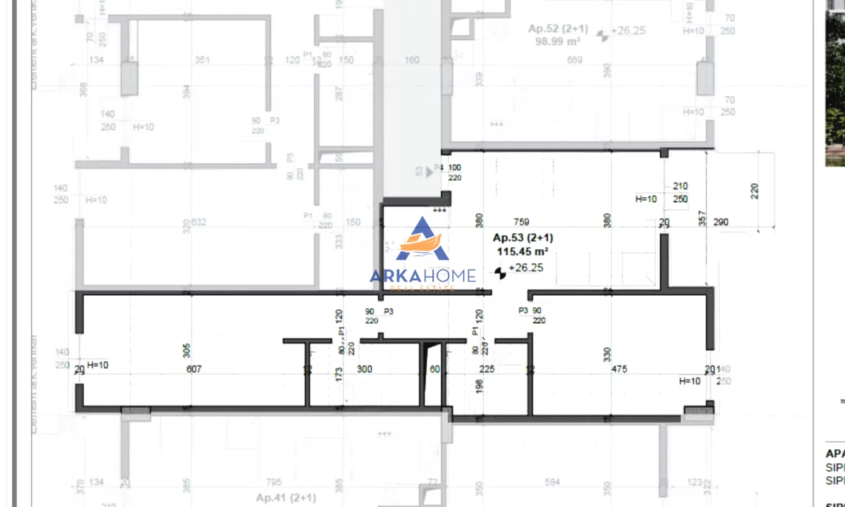 Appartamento in vendita a Tirana 2+1, Vuoto