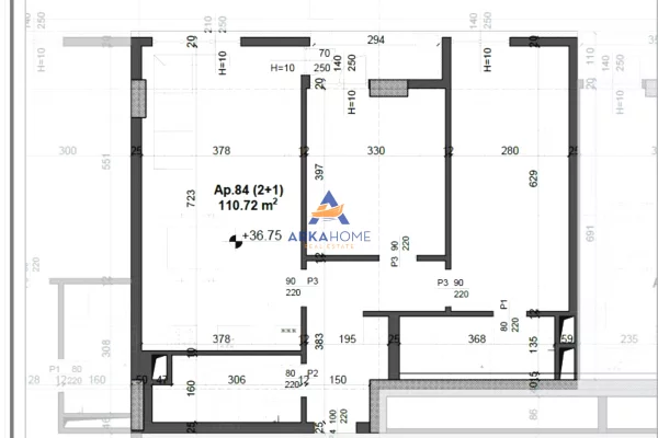 Casa in vendita 2+1 a Tirana - 172,000 Euro