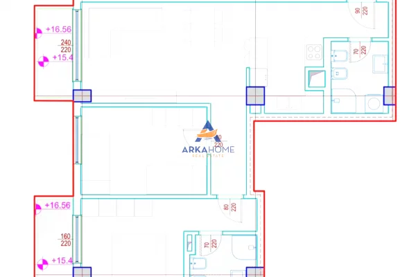 House for Rent 2+1 in Tirana - 837 Euro