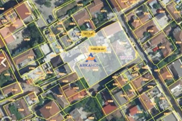 SHITET TRUALL PER NDERTIM 1485M2 "XHAMLLIKU" 1000 EURO/M2