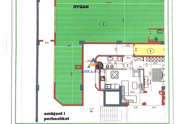 Casa in vendita 1+1 a Tirana - 158,400 Euro