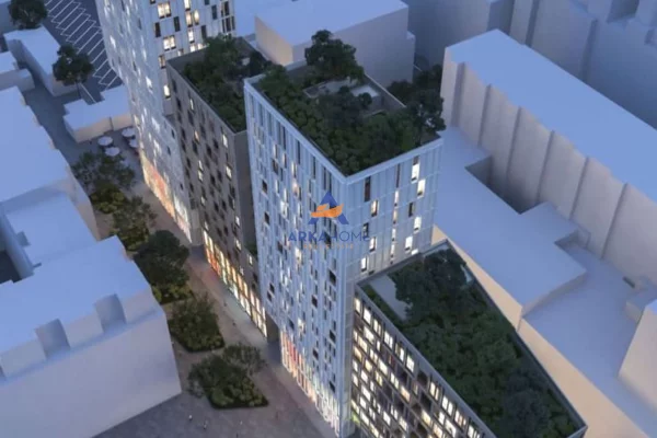 Shtepi ne shitje Apartament ne Tirane, 1+1, Mobilimi Bosh, pa mobiluar, Pagesa 110,000  Euro.