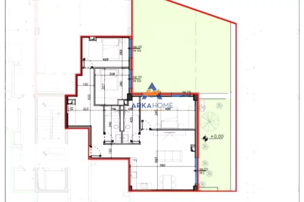 SHITET APARTAMENT 3+1 "NE DRIMADHE,DHERMI" 769.329 EURO